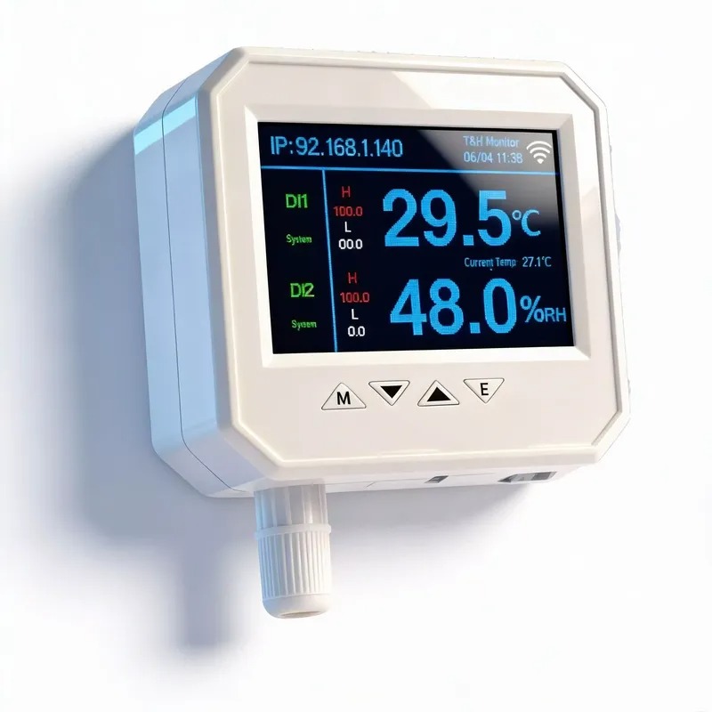 Temperature Humidity Sensor - 2026 Temperatur- und Feuchtigkeitssensor mit WLAN-Verbindung,