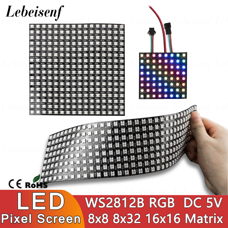 Rgb Led Matrix 8X8 - LED Digital Pixel-Bildschirm WS2812B SMD 5050