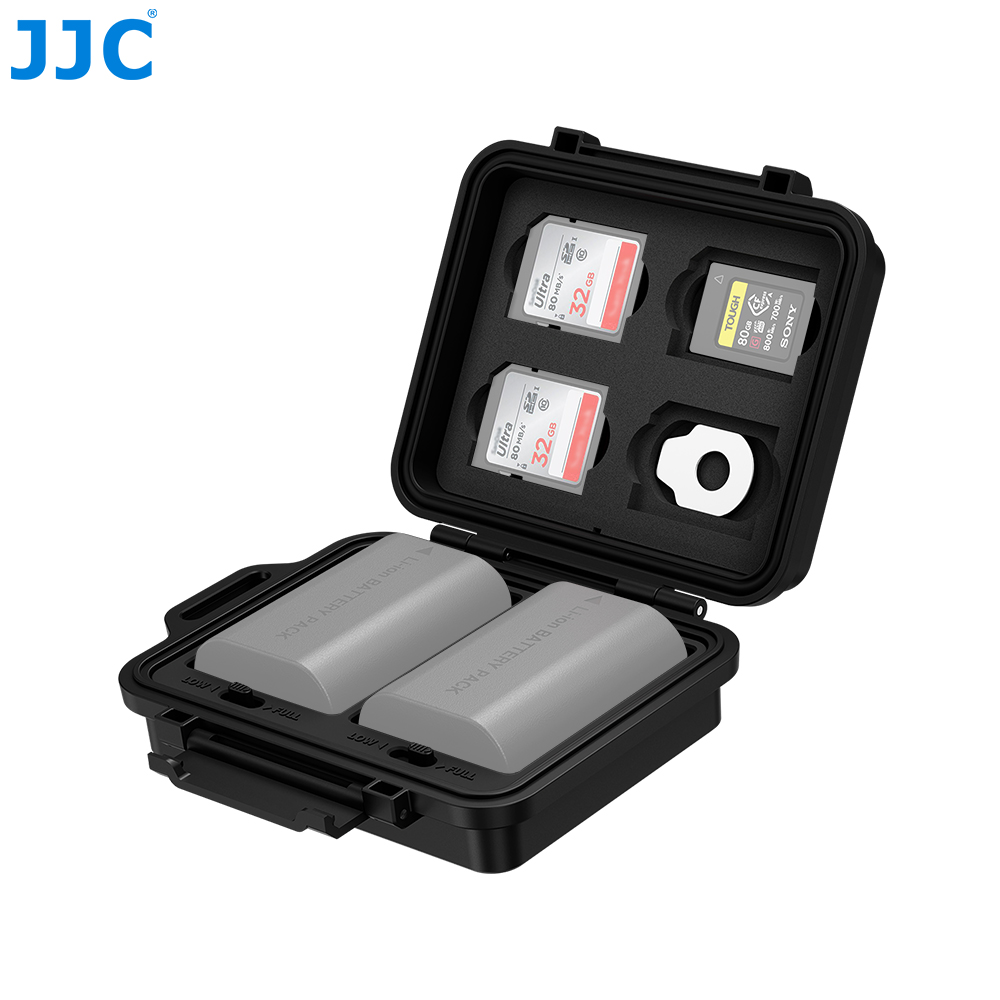 Home Assistant Sd - JJC Kamera-Akku, Speicherkarten-Aufbewahrungskoffer für 4 SD-Karten,