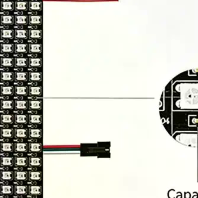 Rgb Led Matrix 8X8 - WS2812B Smart Pixel Modul Matrix Panel