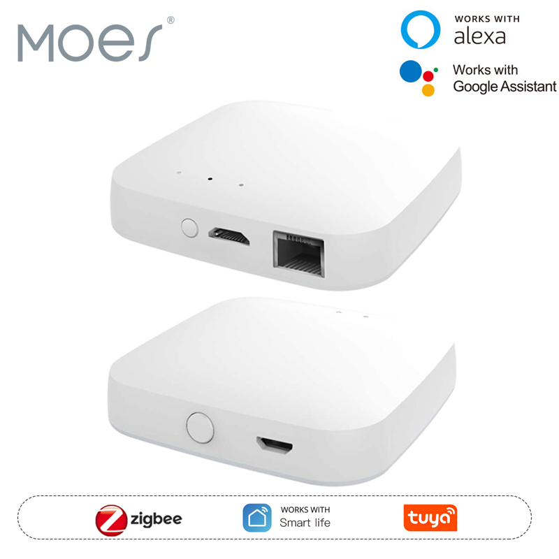 Matter Hub Thread - MOES Tuya ZigBee3.0 Smart Hub, kabellose/kabelgebundene