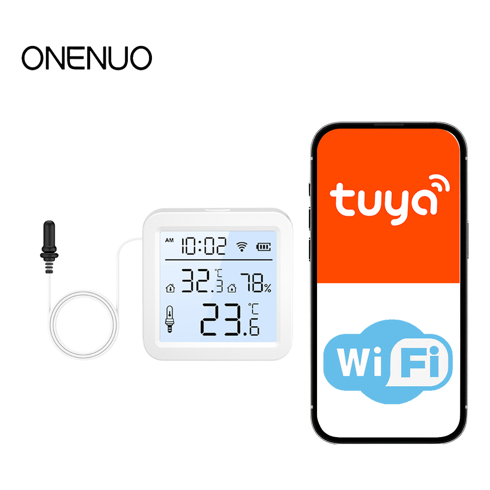 Temperature Humidity Sensor - WLAN-Feuchtigkeits- und Temperatursensor mit externer Sonde