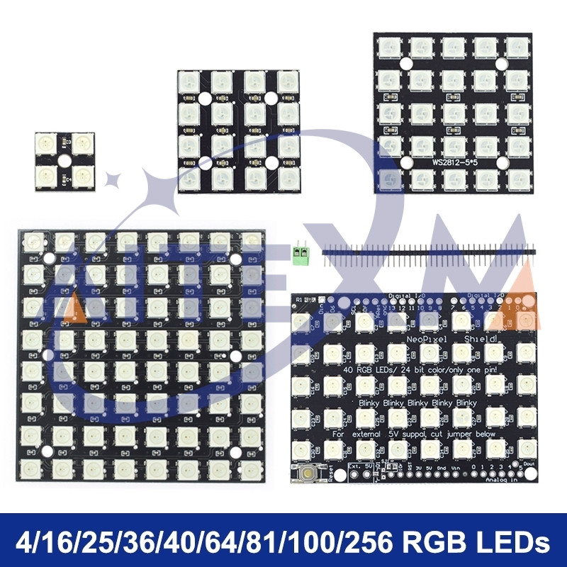 WS2812 Modul 5050 RGB 4x4 8x8  – Rgb Led Matrix 8X8 Bewertung und Preis