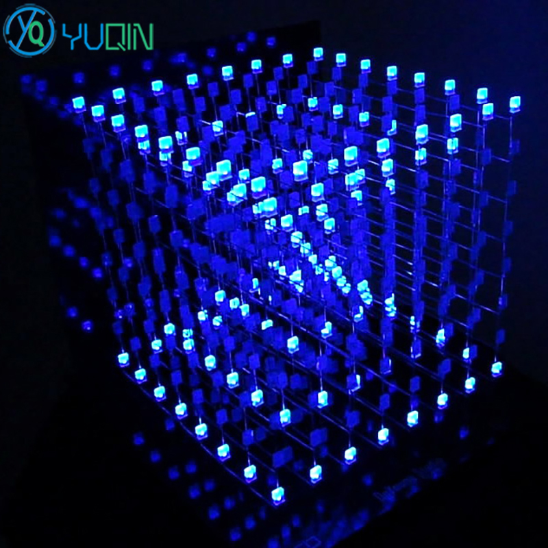 DIY 3D8 LED-Würfel-Kit 8 x 8 x – Rgb Led Matrix 8X8 Bewertung und Preis