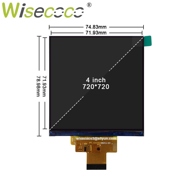 Wisecoco 4 Zoll 720x720 LCD Di – Home Automation Raspberry Pi Bewertung und Preis