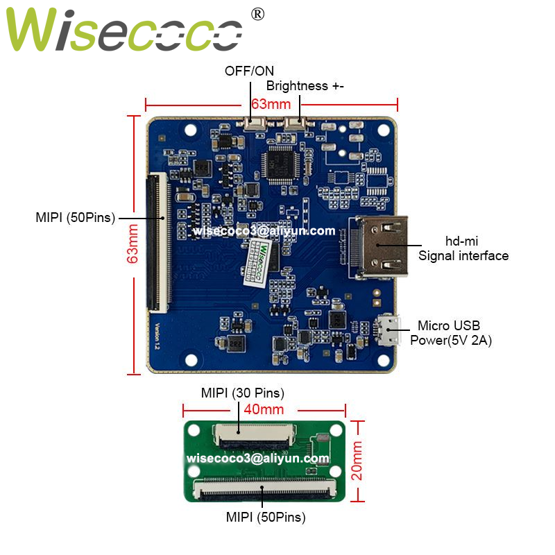 Wisecoco 4 Zoll 720x720 LCD Di – Home Automation Raspberry Pi Bewertung und Preis