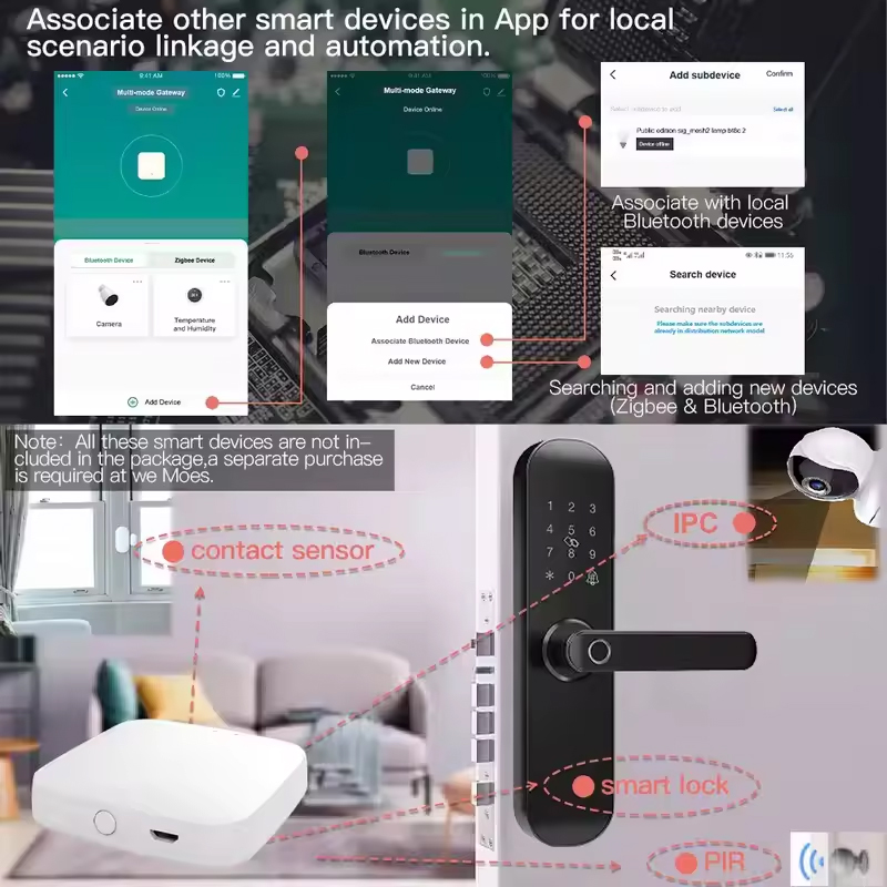 MOES Tuya ZigBee3.0 Smart Hub, – Matter Hub Thread Bewertung und Preis