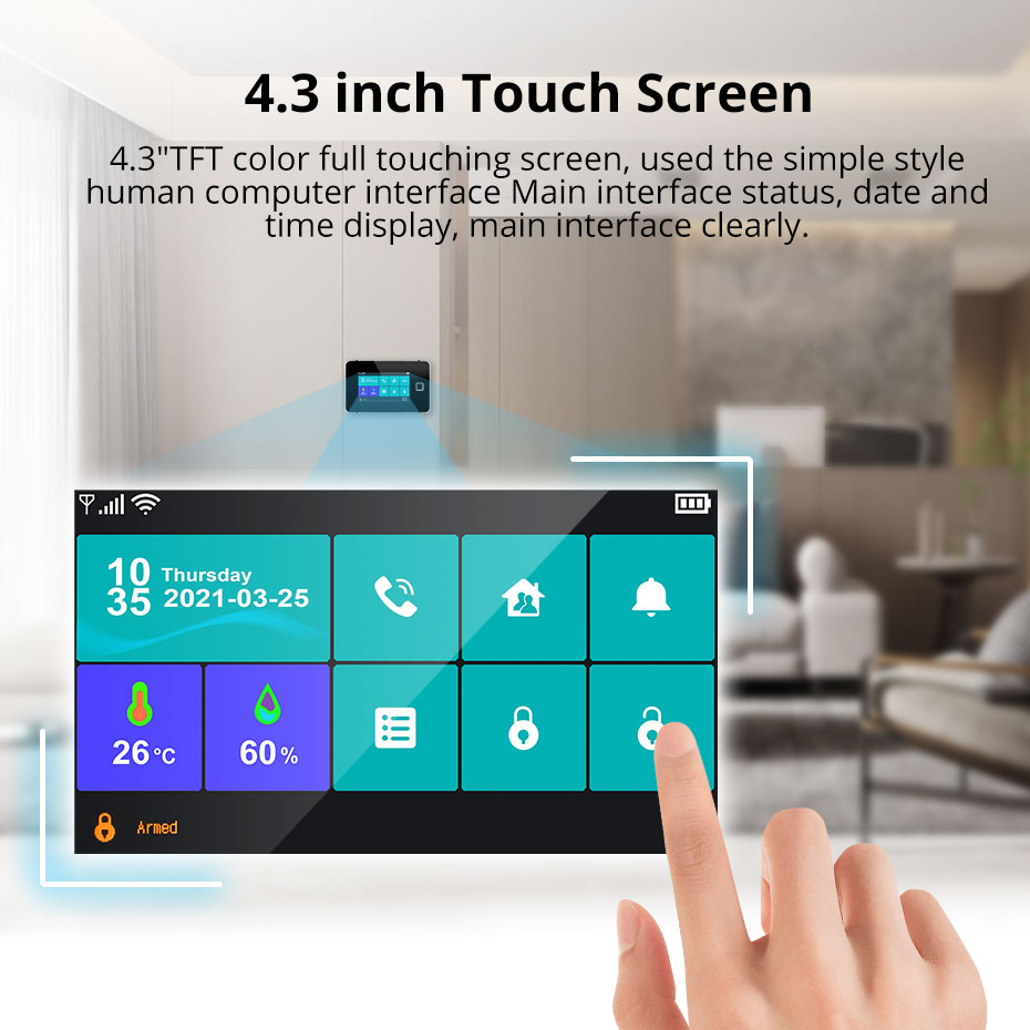 KERUI Tuya Alarm Panel DIY Ihr – Home Automation Diy Kit Bewertung und Preis