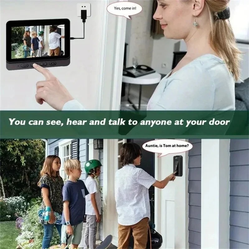 M8 Smarte Visuelle Türklingel  – Smart Doorbell Wired Bewertung und Preis