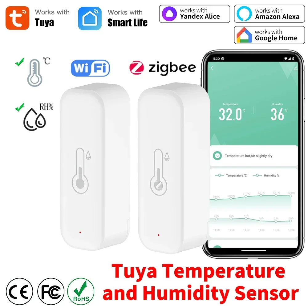 Tuya WiFi Zigbee 3.0 Temperatu – Matter Hub Thread Bewertung und Preis