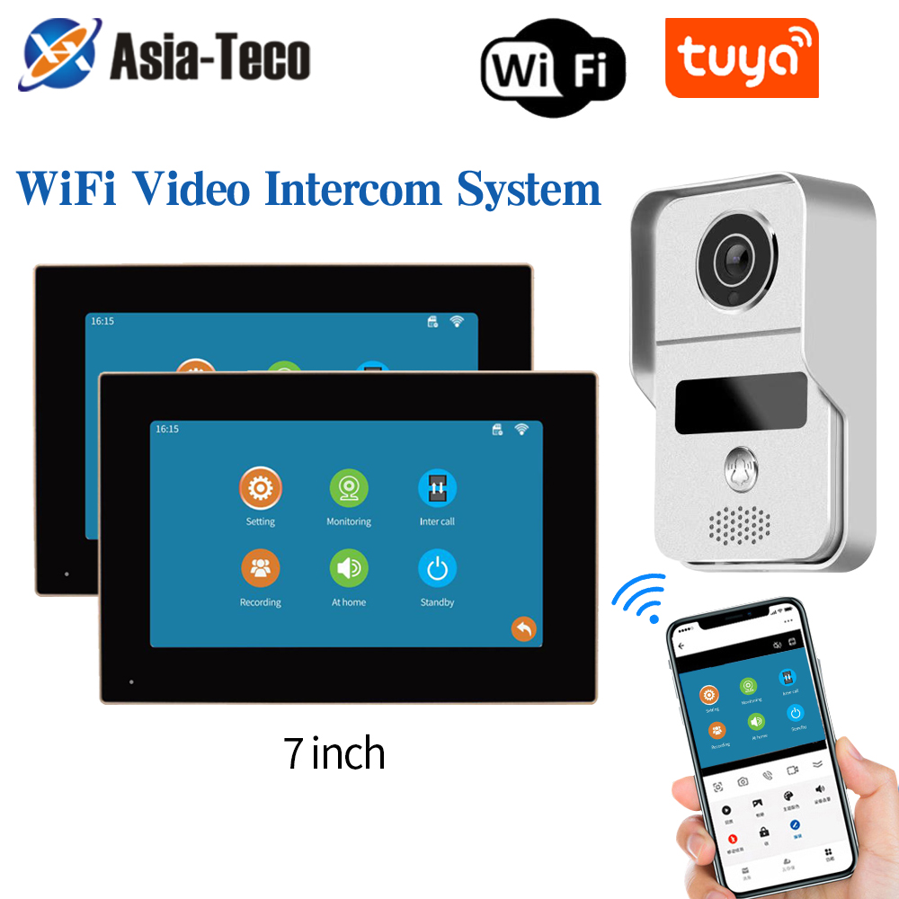 1080P 7 Zoll WiFi Video Interc – Smart Doorbell Wired Bewertung und Preis