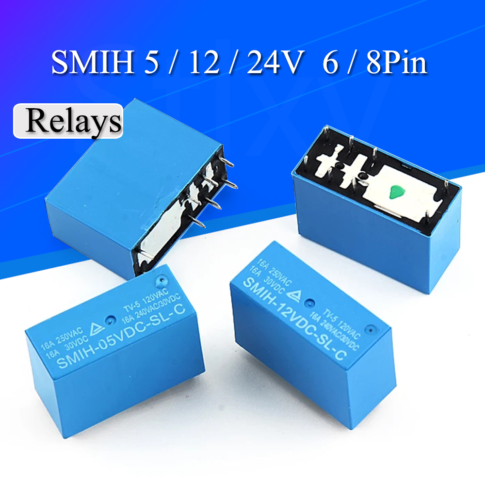 2-20PCS 5v 12v 24v SMIH-05VDC- – Shelly Relay Module Bewertung und Preis