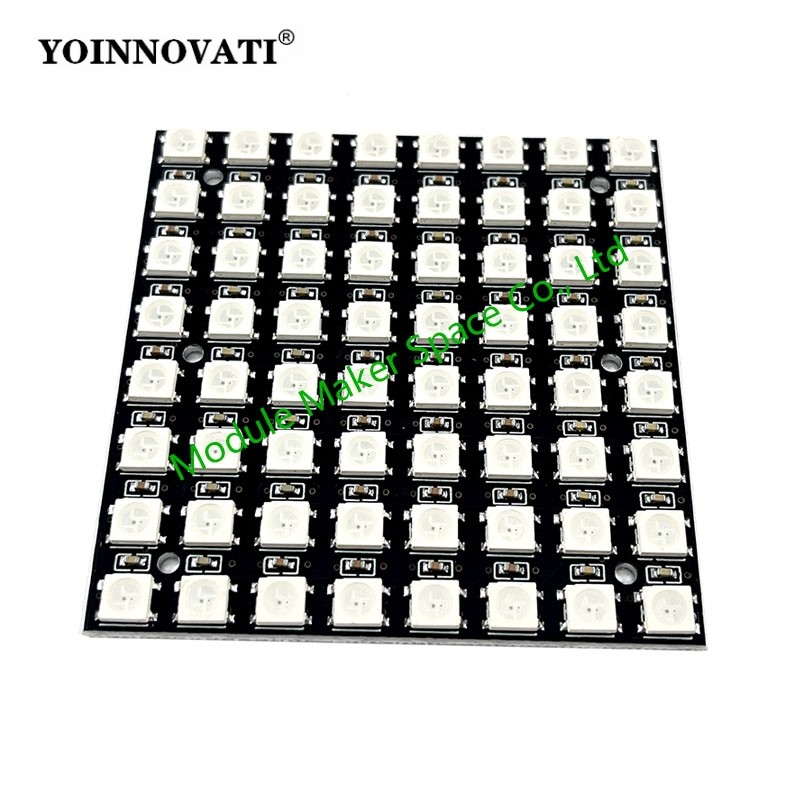 WS2812 LED 5050 RGB 8x8 LED-Ma – Rgb Led Matrix 8X8 Bewertung und Preis