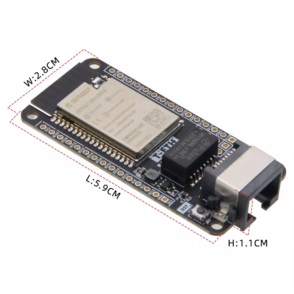 LILYGO T‑ETH‑Lite Entwicklungs – Ethernet Module W5500 Bewertung und Preis