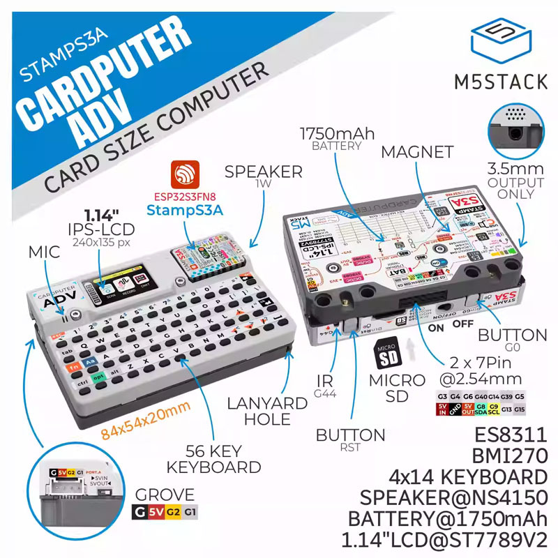 M5Stack Cardputer Adv Programm – Iot Diy Home Automation Bewertung und Preis